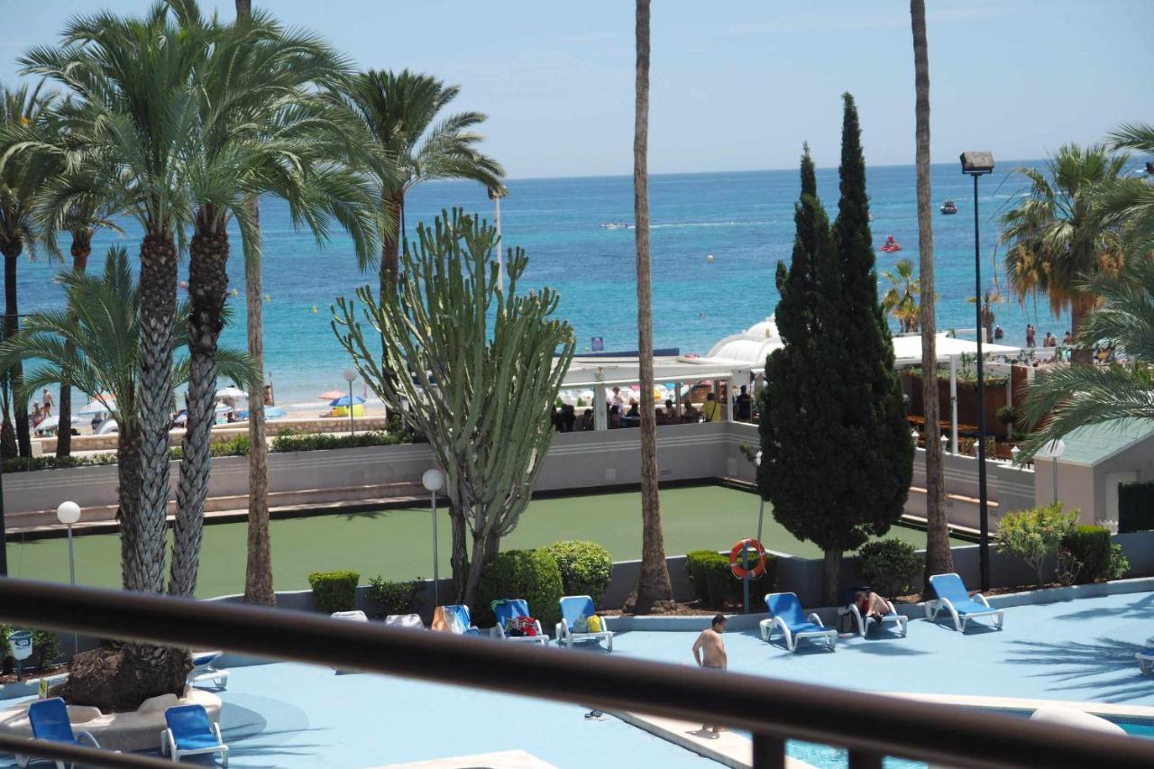 PRIMERA Línea playa apto piscina parking vistas mar gran terraza wifi Calpe Exterior foto